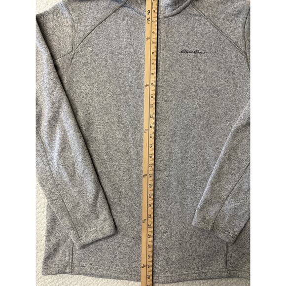 Eddie Bauer Mens 1/4 Zip Fleece Sweatshirt Pullover Large - Picture 5 of 6